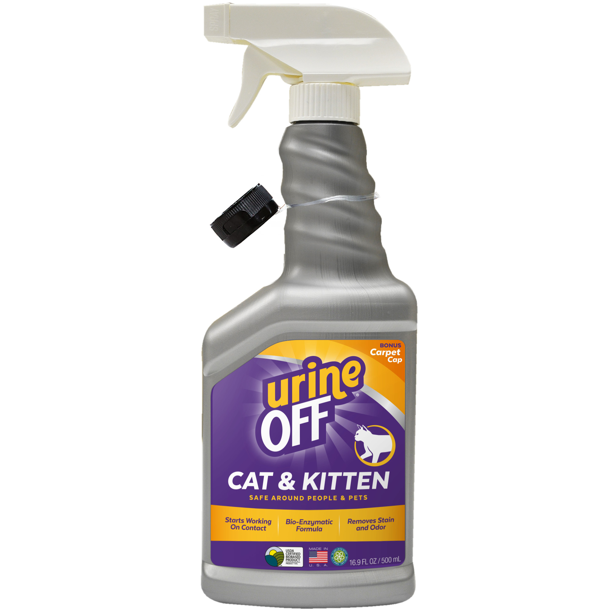 Cat & Kitten Formula with Hard Surface Sprayer & Carpet Applicator Cap